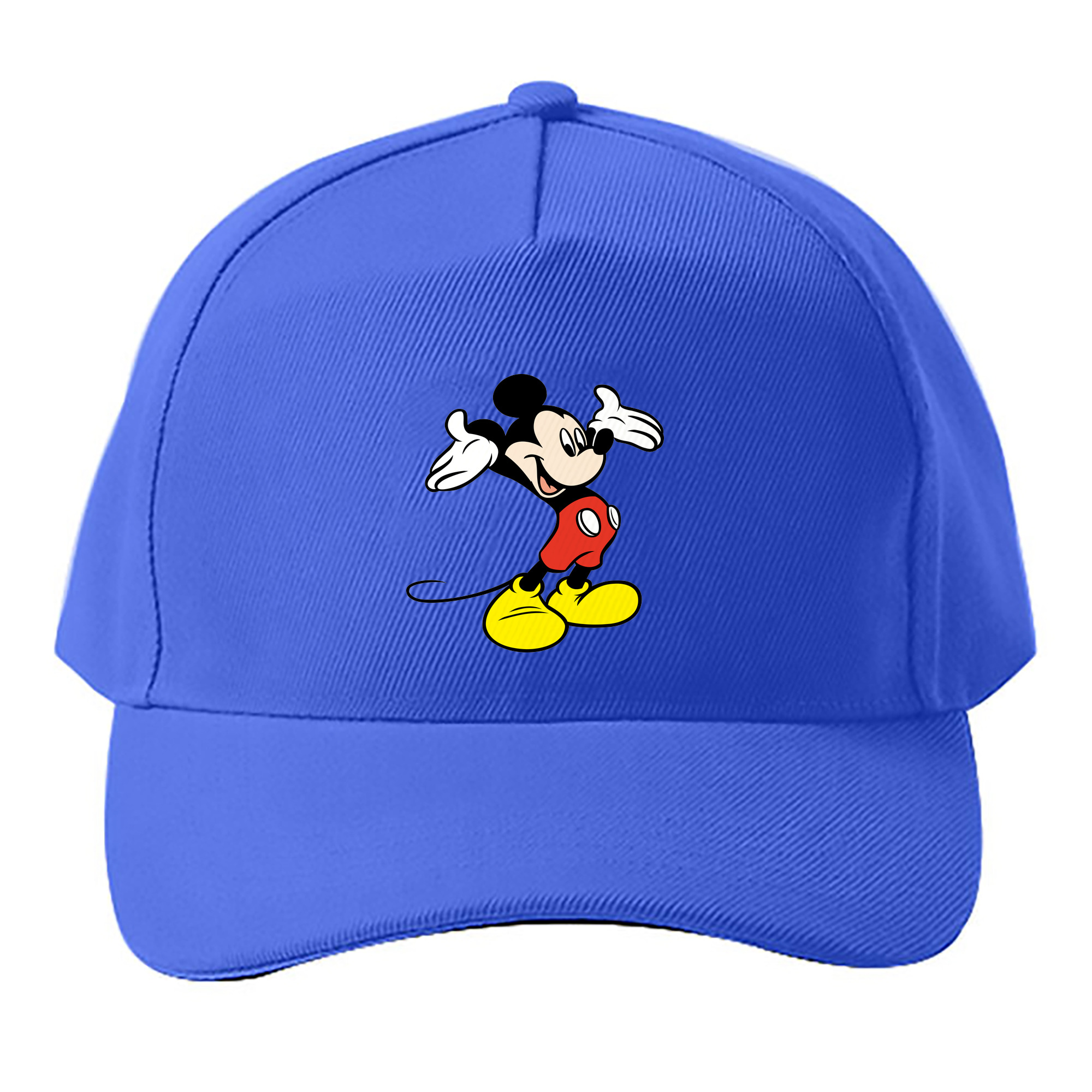 （画像用） ミッキーマウス Mickey Mouse ベースボールキャップ 綿100％ 男女兼用 帽子 スポーツ